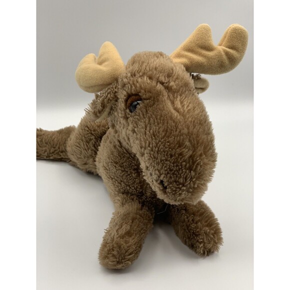 Dakin 1978 Plush Stuffed Moose Vintage Shredded Ground Nutshell Clippings - Picture 2 of 10